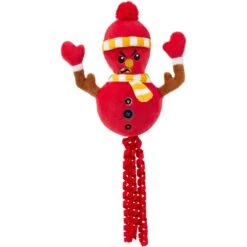Frisco Naughty Or Nice Snowman Reversible Plush Cat Toy With Catnip -Furry Friends 287387 PT1. AC SS1800 V1632799899