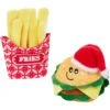 Frisco Holiday Burger & Fries Plush Cat Toy With Catnip, 2 Count 2 Frisco Holiday Burger & Fries Plush Cat Toy With Catnip, 2 Count -Furry Friends 287901 MAIN. AC SS1800 V1632775422