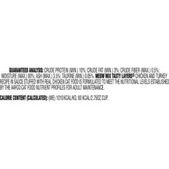 Meow Mix Tasty Layers Chicken & Turkey Recipe Stuffed With Real Chicken Swirled Paté Cat Food, 2.75-oz Can, Case Of 12 -Furry Friends 292098 PT8. AC SS1800 V1670621767