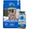 Blue Buffalo Wilderness Indoor Chicken Recipe Grain-Free Dry Cat Food & Blue Buffalo Bursts With Paw-Licken Chicken Cat Treats 1 Blue Buffalo Wilderness Indoor Chicken Recipe Grain-Free Dry Cat Food & Blue Buffalo Bursts With Paw-Licken Chicken Cat Treats -Furry Friends 292758 MAIN. AC SS1800 V1619984253