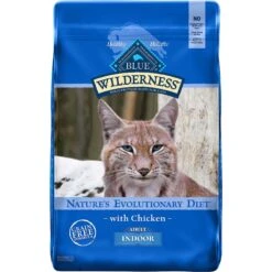 Blue Buffalo Wilderness Indoor Chicken Recipe Grain-Free Dry Cat Food & Blue Buffalo Bursts With Paw-Licken Chicken Cat Treats 10 Blue Buffalo Wilderness Indoor Chicken Recipe Grain-Free Dry Cat Food & Blue Buffalo Bursts With Paw-Licken Chicken Cat Treats -Furry Friends 292758 PT1. AC SS1800 V1619983647