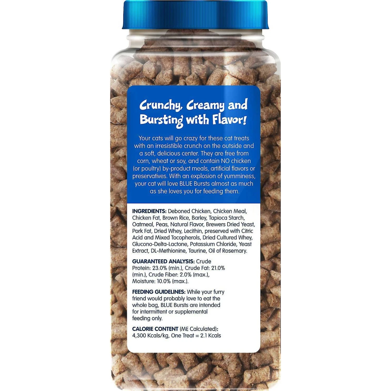 Blue Buffalo Wilderness Indoor Chicken Recipe Grain-Free Dry Cat Food & Blue Buffalo Bursts With Paw-Licken Chicken Cat Treats 8 Blue Buffalo Wilderness Indoor Chicken Recipe Grain-Free Dry Cat Food & Blue Buffalo Bursts With Paw-Licken Chicken Cat Treats - Image 6