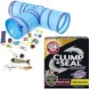 Frisco Plush, Teaser, Ball & Tri-Tunnel Variety Pack Cat Toy With Catnip, 20 Count & Arm & Hammer Litter Clump & Seal Multi-Cat Scented Clumping Clay Cat Litter -Furry Friends 293064 MAIN. AC SS1800 V1620013338