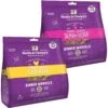 Stella & Chewy's Chick Chick Chicken Dinner Morsels Freeze-Dried Raw Cat Food & Stella & Chewy's Yummy Lickin' Salmon & Chicken Dinner Morsels Freeze-Dried Raw Cat Food