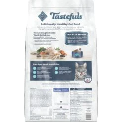 Blue Buffalo Tastefuls Chicken Indoor Natural Adult Dry Cat Food & Blue Buffalo Bursts With Savory Seafood Cat Treats 17 Blue Buffalo Tastefuls Chicken Indoor Natural Adult Dry Cat Food & Blue Buffalo Bursts With Savory Seafood Cat Treats -Furry Friends 294254 PT6. AC SS1800 V1663710825