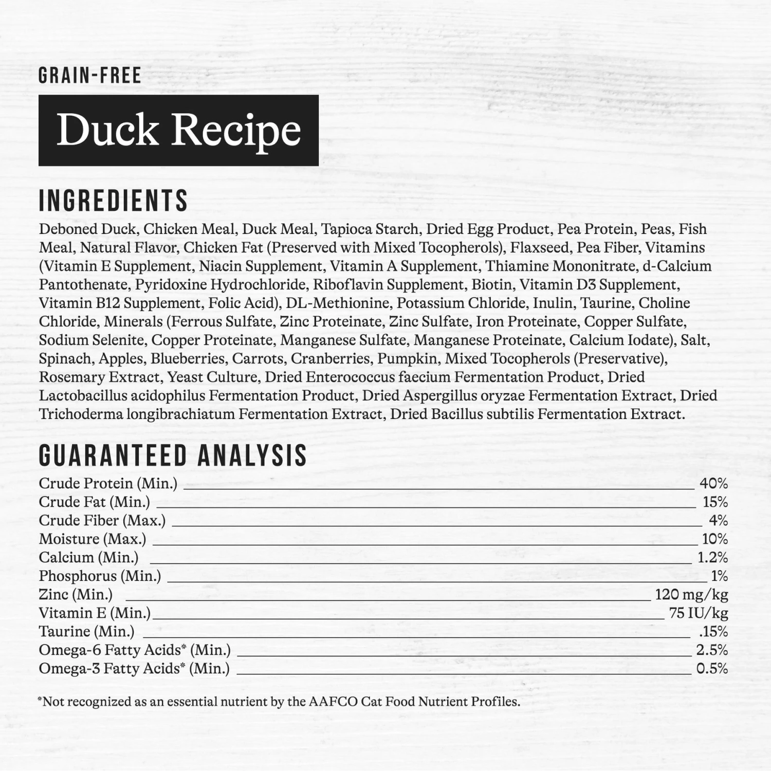 American Journey Duck Recipe Grain-Free Dry Cat Food & Blue Buffalo Wilderness Duck Recipe Grain-Free Dry Cat Food 6 American Journey Duck Recipe Grain-Free Dry Cat Food & Blue Buffalo Wilderness Duck Recipe Grain-Free Dry Cat Food - Image 4