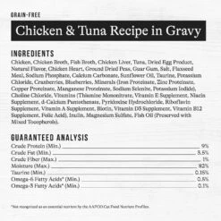 American Journey Minced Chicken & Tuna Recipe In Gravy Grain-Free Canned Cat Food & Wellness Minced Tuna Dinner Grain-Free Canned Cat Food -Furry Friends 297758 PT3. AC SS1800 V1694613325