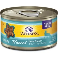 American Journey Minced Chicken & Tuna Recipe In Gravy Grain-Free Canned Cat Food & Wellness Minced Tuna Dinner Grain-Free Canned Cat Food -Furry Friends 297758 PT5. AC SS1800 V1694611530