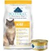Blue Buffalo Natural Veterinary Diet K+M Kidney + Mobility Support Grain-Free Dry Cat Food & Blue Buffalo Natural Veterinary Diet K+M Kidney + Mobility Support Grain-Free Wet Cat Food -Furry Friends 297842 MAIN. AC SS1800 V1621288953
