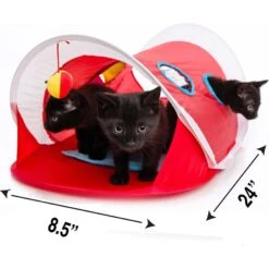 Hartz Delectables Bisque Variety Pack Lickable Cat Treats & Hartz Just For Cats Peek & Play Pop-Up Tent Cat Toy -Furry Friends 298072 PT5. AC SS1800 V1621264937
