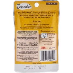 Hartz Delectables Stew Chicken & Tuna Lickable Cat Treat & Frisco Foldable Play Tri-Tunnel Cat Toy 11 Hartz Delectables Stew Chicken & Tuna Lickable Cat Treat & Frisco Foldable Play Tri-Tunnel Cat Toy -Furry Friends 298074 PT2. AC SS1800 V1621266442