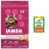 Iams ProActive Health Urinary Tract Health With Chicken Adult Dry Cat Food & Greenies Feline SmartBites Healthy Skin & Fur Natural Chicken Flavor Soft & Crunchy Adult Cat Treats