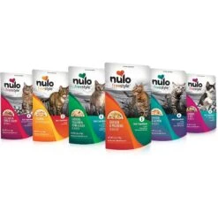 Nulo Freestyle Chicken & Cod Recipe Grain-Free Dry Cat & Kitten Food & Nulo FreeStyle Variety Pack Cat Food Topper -Furry Friends 298314 PT4. AC SS1800 V1621296771