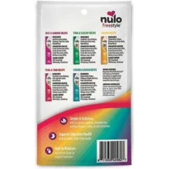Nulo Freestyle Chicken & Cod Recipe Grain-Free Dry Cat & Kitten Food & Nulo Freestyle Perfect Purees Variety Pack Grain-Free Lickable Cat Treats -Furry Friends 298318 PT5. AC SS1800 V1621304559