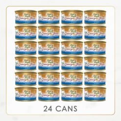 Tiny Tiger Chunks In EXTRA Gravy Seafood Recipe Grain-Free Canned Cat Food & Fancy Feast Gravy Lovers Ocean Whitefish & Tuna Feast In Sauteed Seafood Flavor Gravy Canned Cat Food -Furry Friends 298568 PT6. AC SS1800 V1692203983