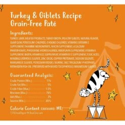 Tiny Tiger Pate Chicken Recipe Grain-Free Canned Cat Food & Tiny Tiger Pate Turkey & Giblets Recipe Grain-Free Canned Cat Food 14 Tiny Tiger Pate Chicken Recipe Grain-Free Canned Cat Food & Tiny Tiger Pate Turkey & Giblets Recipe Grain-Free Canned Cat Food -Furry Friends 298590 PT5. AC SS1800 V1621303354