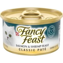 Tiny Tiger Pate Seafood Recipe Grain-Free Canned Cat Food & Fancy Feast Classic Salmon & Shrimp Feast Canned Cat Food 16 Tiny Tiger Pate Seafood Recipe Grain-Free Canned Cat Food & Fancy Feast Classic Salmon & Shrimp Feast Canned Cat Food -Furry Friends 298592 PT5. AC SS1800 V1675263887