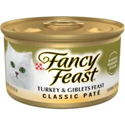 Tiny Tiger Pate Turkey & Giblets Recipe Grain-Free Canned Cat Food & Fancy Feast Classic Turkey & Giblets Feast Canned Cat Food -Furry Friends 298594 PT1. AC SS1800 V1693947445