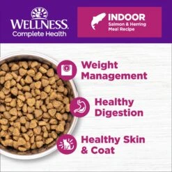 Wellness Complete Health Pate Chicken Entree Grain-Free Natural Canned Cat Food & Wellness Complete Health Natural Grain-Free Salmon & Herring Dry Cat Food 14 Wellness Complete Health Pate Chicken Entree Grain-Free Natural Canned Cat Food & Wellness Complete Health Natural Grain-Free Salmon & Herring Dry Cat Food -Furry Friends 298668 PT4. AC SS1800 V1621987732