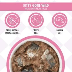 Weruva Cats In The Kitchen Pantry Party Variety Pack Grain-Free Cat Food, 3-oz Pouch, Case Of 12 & Weruva Cats In The Kitchen Cuties Variety Pack Grain-Free Canned Cat Food -Furry Friends 298756 PT8. AC SS1800 V1621288651