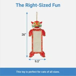 Frisco Lunar New Year Dragon Scratcher Cat Toy 6 Frisco Lunar New Year Dragon Scratcher Cat Toy -Furry Friends 298897 PT1. AC SS1800 V1640883696