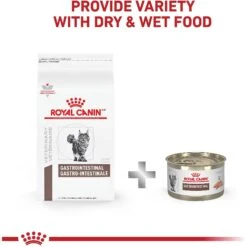 Royal Canin Veterinary Diet Adult Gastrointestinal Loaf In Sauce Canned Cat Food -Furry Friends 299279 PT6. AC SS1800 V1691702090