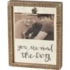Primitives By Kathy You Me Dog Inset Box Frame -Furry Friends 300864 MAIN. AC SS1800 V1649189529