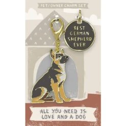 Primitives By Kathy German Shepherd Charm, 2 Count