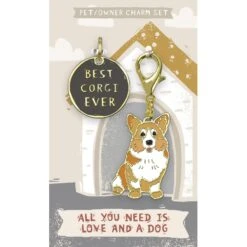 Primitives By Kathy Corgi Charm, 2 Count