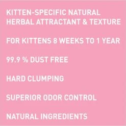 Dr. Elsey's Kitten Attract Clumping Clay Cat Litter -Furry Friends 301487 PT3. AC SS1800 V1625697120