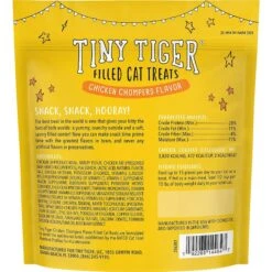 Tiny Tiger Chunks In EXTRA Gravy Chicken Recipe Grain-Free Canned Cat Food & Tiny Tiger Chicken Chompers Flavor Filled Cat Treats -Furry Friends 303742 PT6. AC SS1800 V1623034341