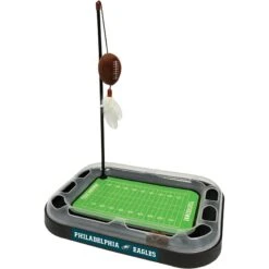Pets First NFL Football Field Cat Scratcher Toy With Catnip