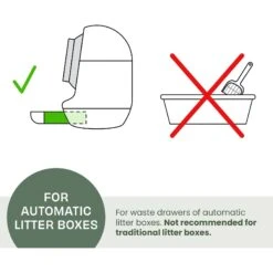 Casa Leo Leo's Loo Drawstring Waste Drawer Liners For Automatic Self-Cleaning Litter Boxes -Furry Friends 306527 PT2. AC SS1800 V1703871566