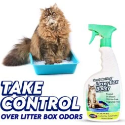 ZORBX Smell Nothing Litter Box Buddy Odor Remover, 24-oz Bottle -Furry Friends 306746 PT5. AC SS1800 V1646778433