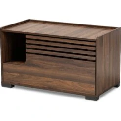 Baxton Studio Amara Cat Litter Box Cover House 12 Baxton Studio Amara Cat Litter Box Cover House -Furry Friends 307845 PT2. AC SS1800 V1624317768