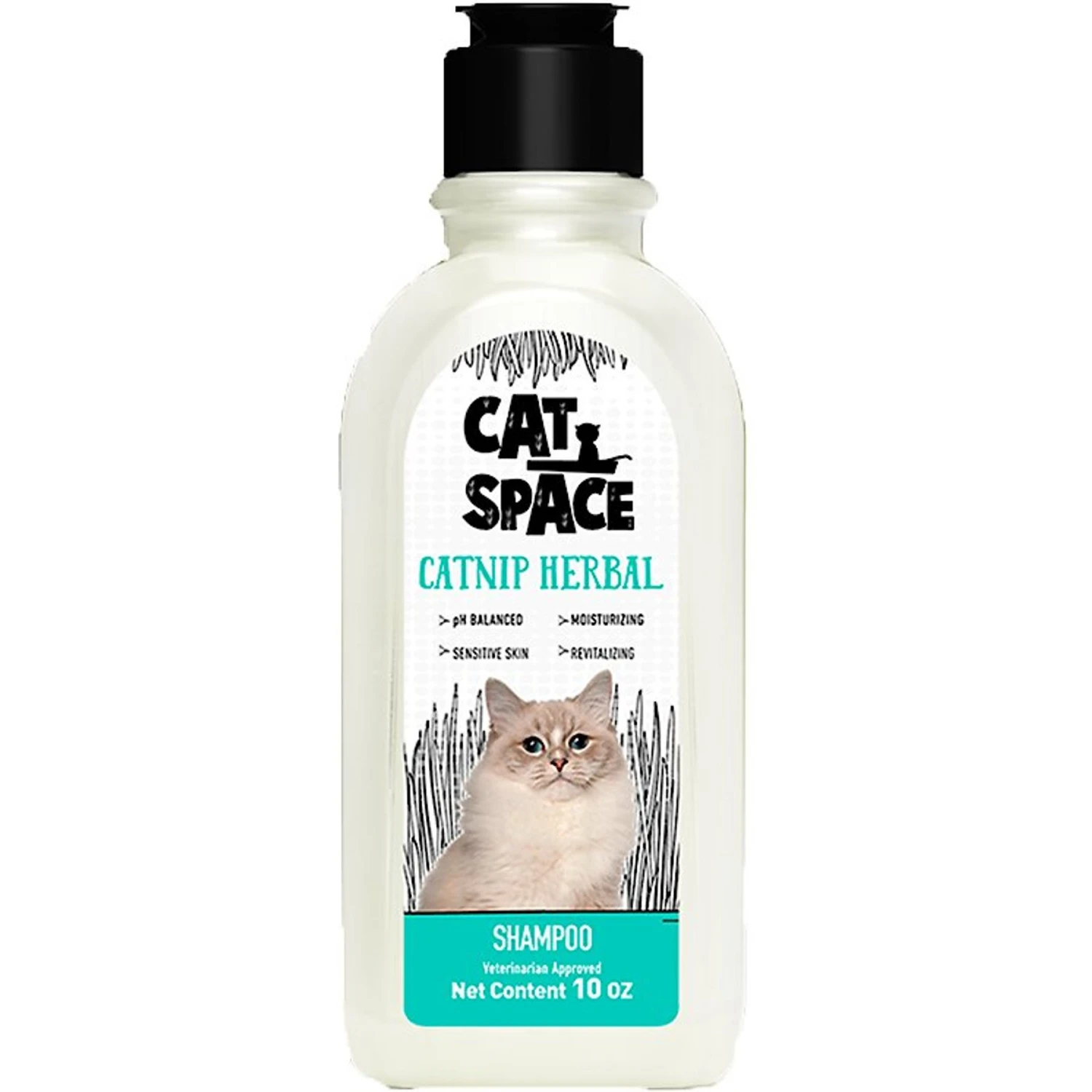 Cat Space Catnip Herbal Cat Shampoo, 10-oz Bottle 3 Cat Space Catnip Herbal Cat Shampoo, 10-oz Bottle