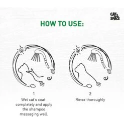 Cat Space Aloe Vera Cat Shampoo, 10-oz Bottle -Furry Friends 307890 PT5. AC SS1800 V1624662166