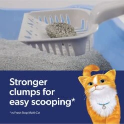Fresh Step Outstretch Advanced Concentrated Febreze Freshness Scented Clumping Clay Cat Litter -Furry Friends 308951 PT4. AC SS1800 V1694465218