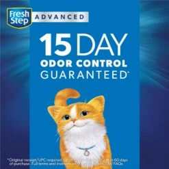 Fresh Step Outstretch Advanced Concentrated Febreze Freshness Scented Clumping Clay Cat Litter -Furry Friends 308951 PT8. AC SS1800 V1694457277