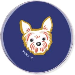 Pet Shop By Fringe Studio BFF Yorkie Ceramic Coaster