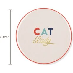 Pet Shop By Fringe Studio Cat Lady Ceramic Coaster 5 Pet Shop By Fringe Studio Cat Lady Ceramic Coaster -Furry Friends 309162 PT1. AC SS1800 V1624315411