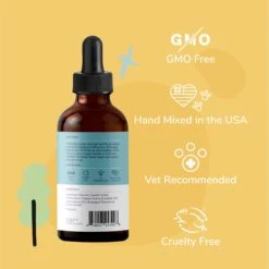 Kin+kind Kitty Ears Sweet Fennel Lemongrass Ear Cleaner, 4-oz Bottle -Furry Friends 309203 PT2. AC SS1800 V1624318999