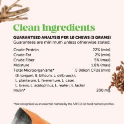 PetHonesty Digestive Probiotics+ Premium Gut + Immune Health Cat Supplement -Furry Friends 309756 PT2. AC SS1800 V1691003318