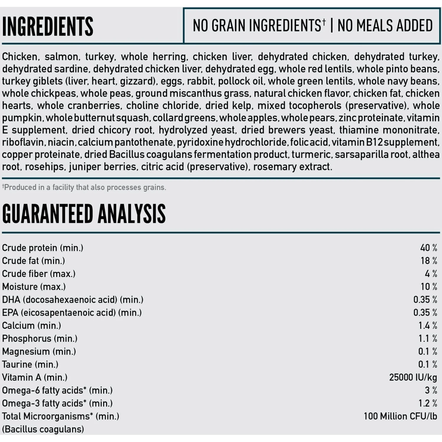 ORIJEN Guardian 8 Free Run Chicken, Wild Caught Salmon & Rabbit Adult Grain-Free Dry Cat Food 8 ORIJEN Guardian 8 Free Run Chicken, Wild Caught Salmon & Rabbit Adult Grain-Free Dry Cat Food - Image 6