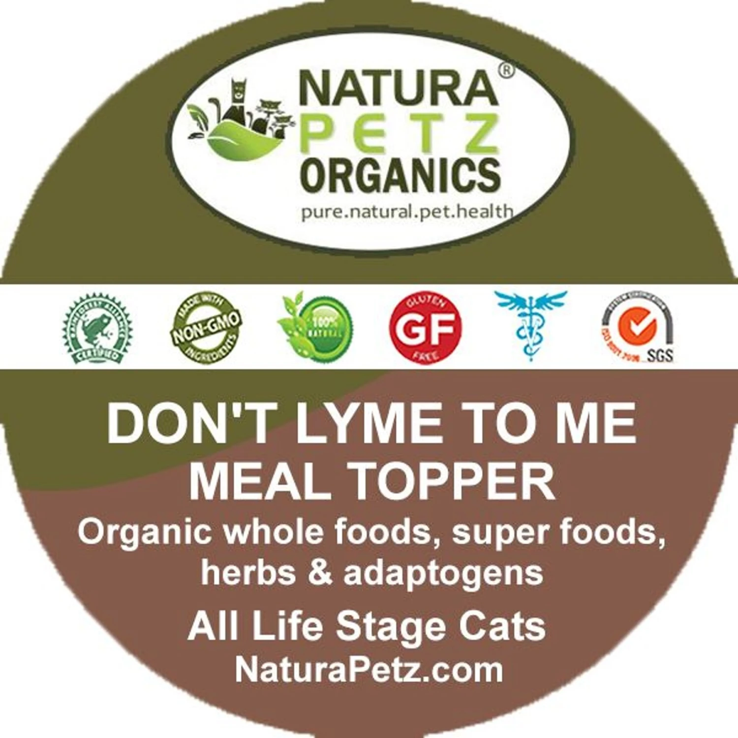 Natura Petz Organics DON'T LYME TO ME MAX MEAL TOPPER* Antioxidant Cellular & Bacterial Support* Cat Supplement 4 Natura Petz Organics DON'T LYME TO ME MAX MEAL TOPPER* Antioxidant Cellular & Bacterial Support* Cat Supplement - Image 2