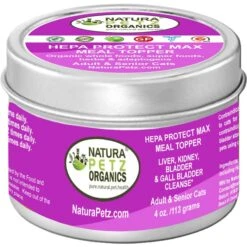 Natura Petz OrganicsHEPA PROTECT MAX MEAL TOPPER - Liver, Kidney, Bladder & Gall Bladder Support & Cleanse* Cat Supplement