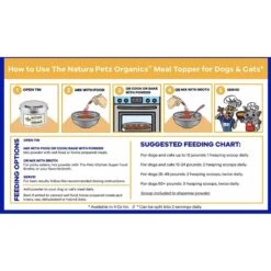 Natura Petz Organics I CELLEBRATE LIFE MAX MEAL TOPPER- Antioxidant Cellular Boost + Adjunctive Lipoma Support* Cat Supplement -Furry Friends 314171 PT4. AC SS1800 V1692644303