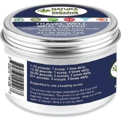 Natura Petz Organics Travel Well Meal Topper Stress, Relaxation & Calming Support Cat Supplement -Furry Friends 314215 PT2. AC SS1800 V1692646634