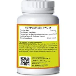 Natura Petz Organics GET OVIR IT MAX Master Blend Broad Spectrum Plant Anti Viral Anti Bacterial Support Cat Supplement -Furry Friends 314304 PT2. AC SS1800 V1692646634