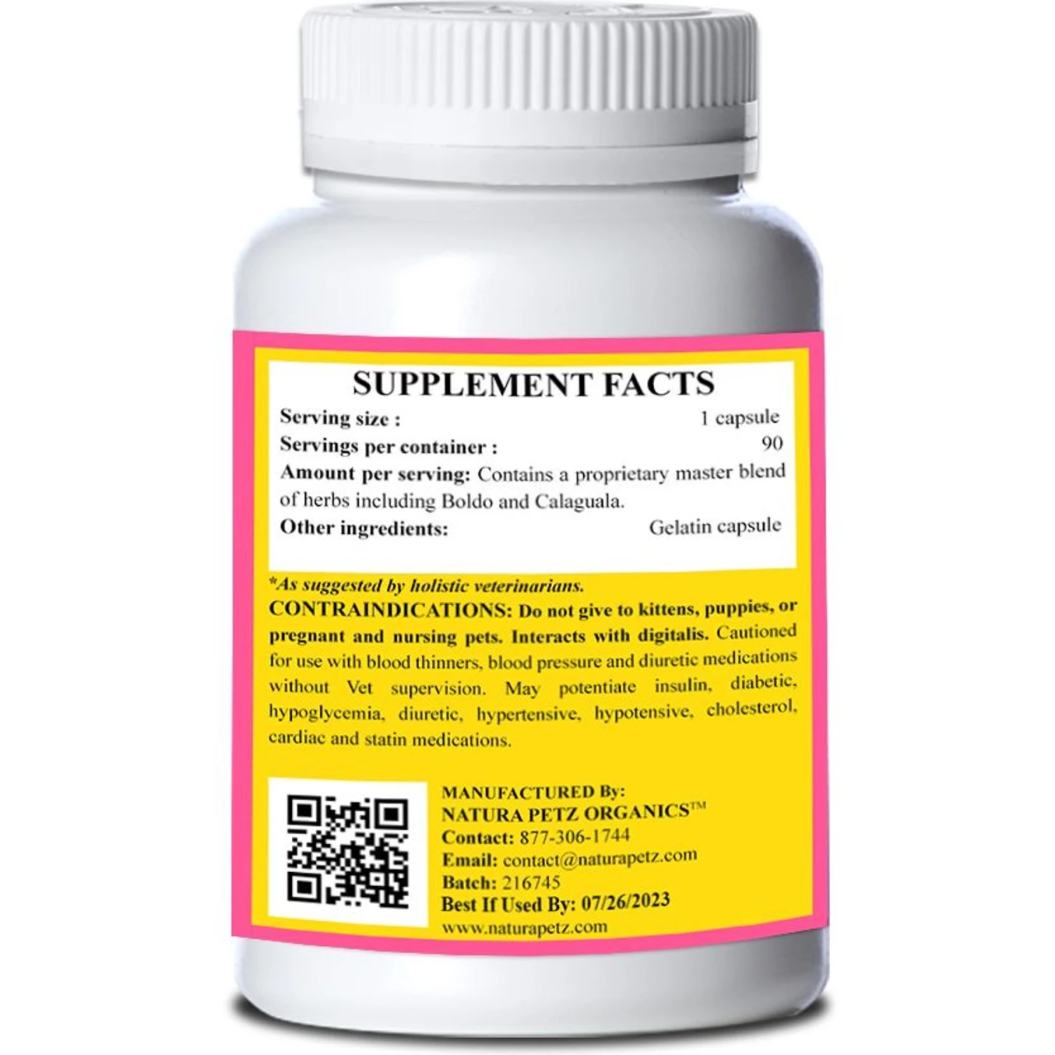 Natura Petz Organics PANCREA RIGHTIS MAX* Pancreas Inflammation & Flow Support* Cat Supplement 5 Natura Petz Organics PANCREA RIGHTIS MAX* Pancreas Inflammation & Flow Support* Cat Supplement - Image 3